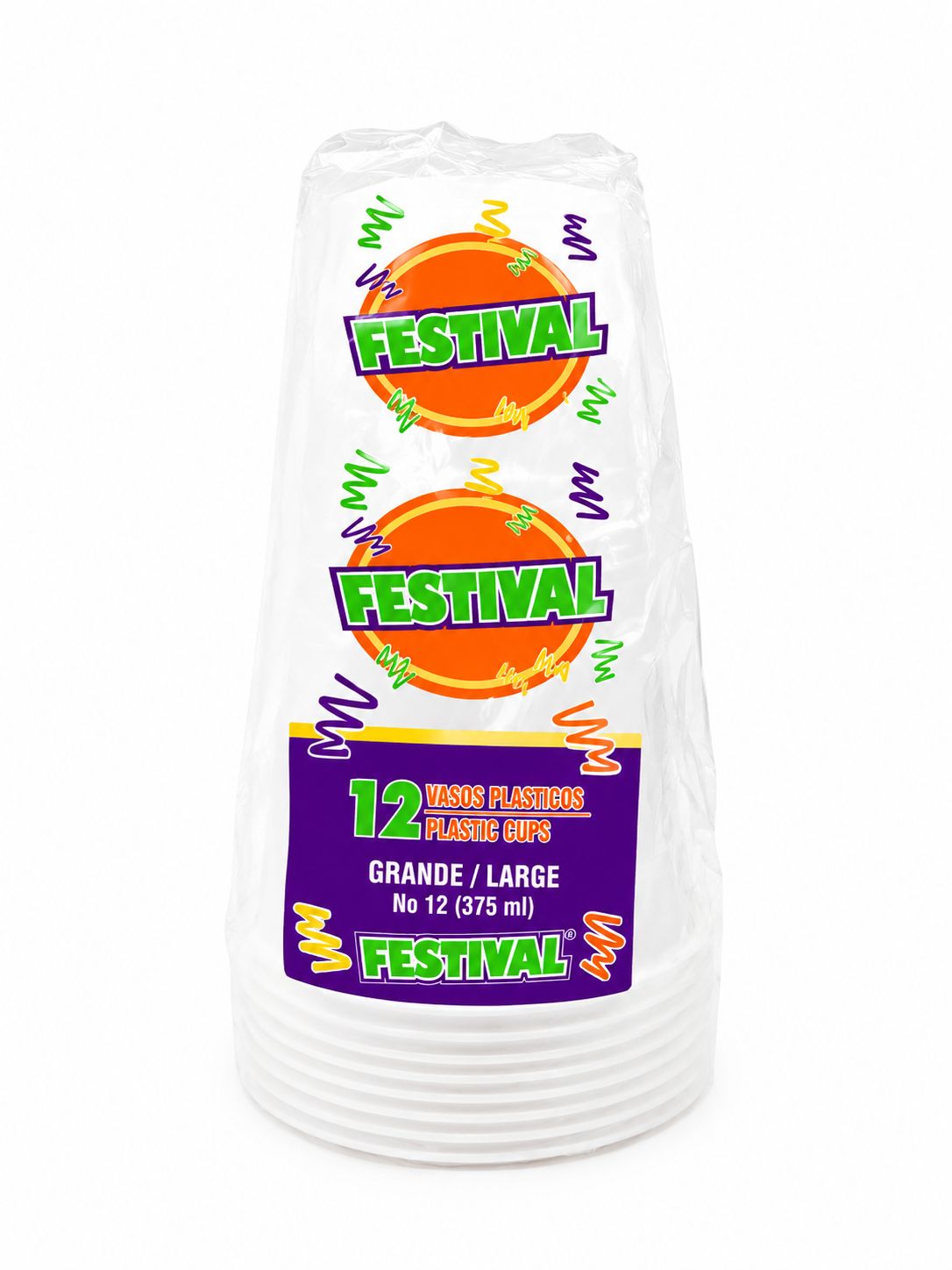 VASO FESTIVAL BCO #12 12/60PAQ