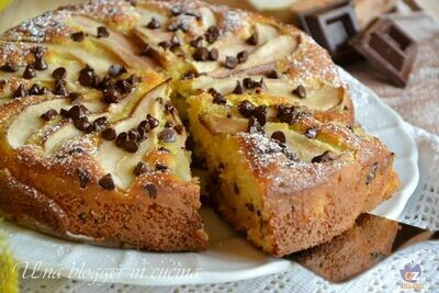 Pear and Chocolate cake 1.4kg