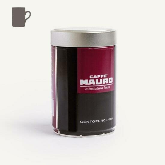 Caffè Mauro CENTOPERCENTO Ground Tin 250g