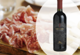 Mixed Cheese, Ham & Salami Selection for 2 with a Bottle of Red Wine