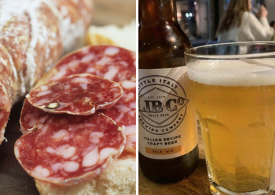Selection of Regional Salami for 2 and Libco Pale Ale Beer 6 PACK