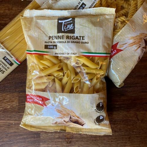 Penne Rigate Mamma Tina 500gr Penne Rigate Mamma Tina 500gr