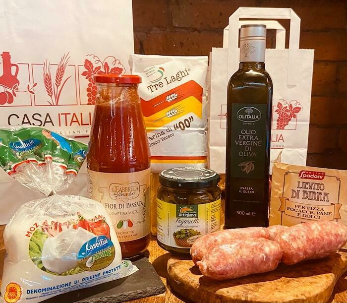 Pizza Kit Salsiccia e Friarielli