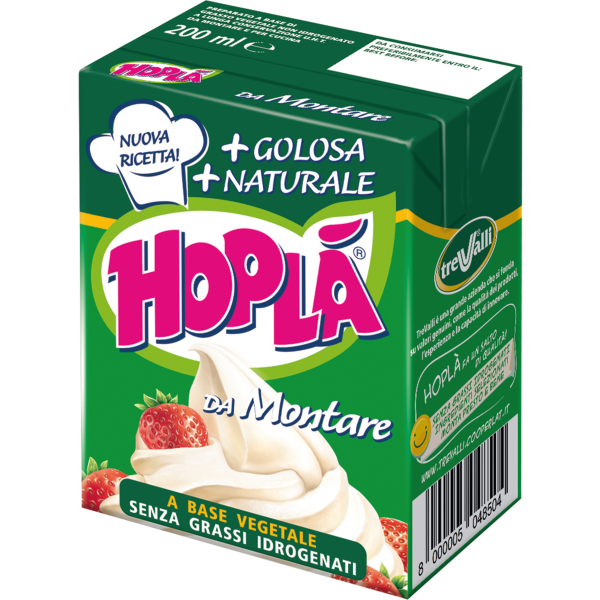 Hopla Gluten Free Cream For Desserts 200ml