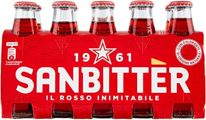 Sanbitter - Italian Non-Alcoholic Aperetivo 10 x 100ml