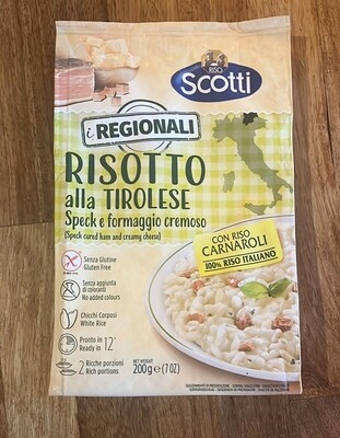 Riso Scotti Risotto with Speck & Creamy Cheese 200g