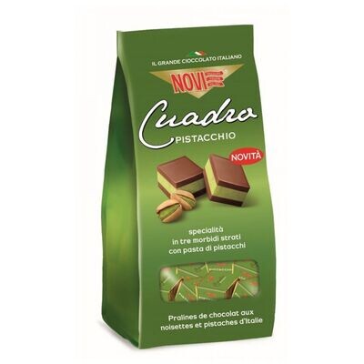 Novi Cuadro pistachio chocolates 150 gr (10 in a box)