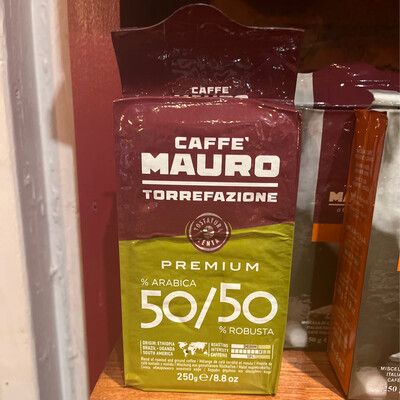 Caffè Mauro PREMIUM 50/50250g bag Coffee Beans