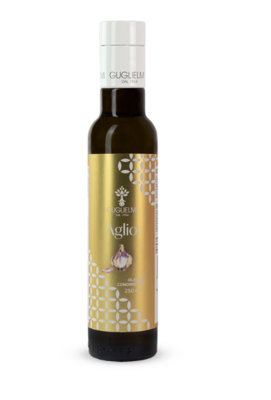 Gugliemi Garlic Flavoured Extra Virgin Olive Oil, 250ml