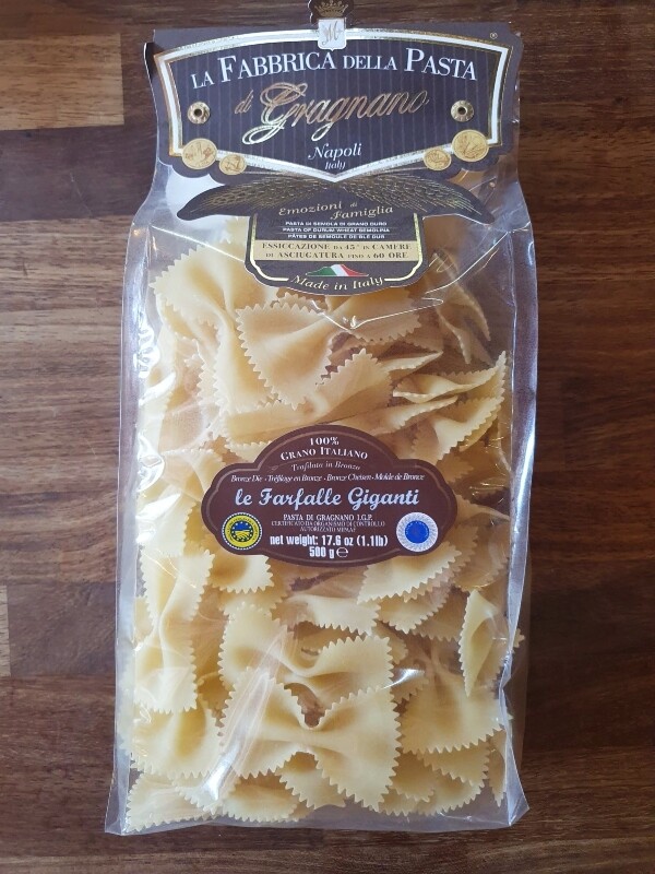 La Fabbrica Pasta Farfalle Giganti 500g La Fabbrica Pasta Farfalle Giganti 500g