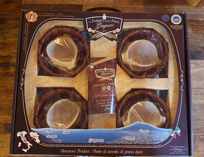 The Pasta Factory Caccavelle + 4 Terracotta Bowls in Gift Packaging