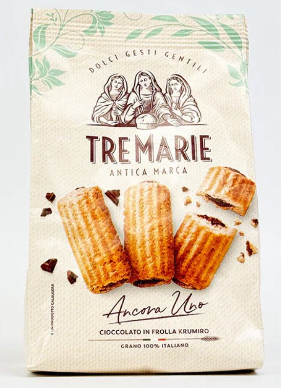 Tre Marie Italian Krumiro Biscuits with Chocolate 315g