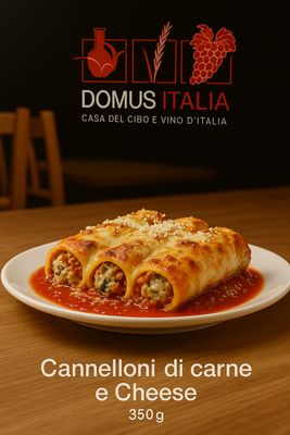 Cannelloni di Carne (Meat) in Tomato Sauce & Cheese 350g c.