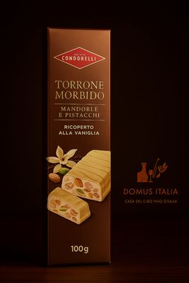 Soft Torrone almond and vanilla Condorelli 100 gr