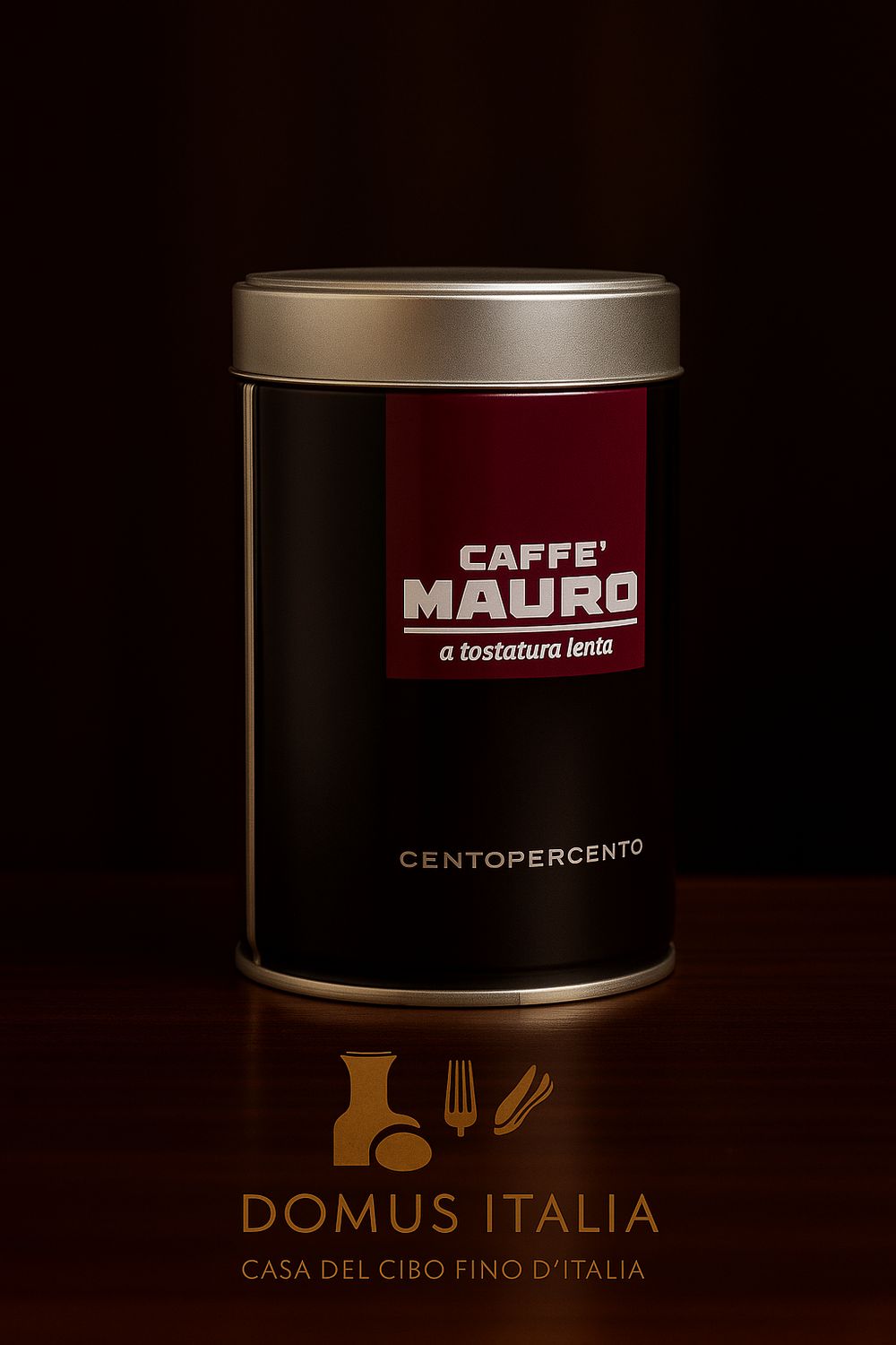 Caffè Mauro CENTOPERCENTO Ground Tin 250g