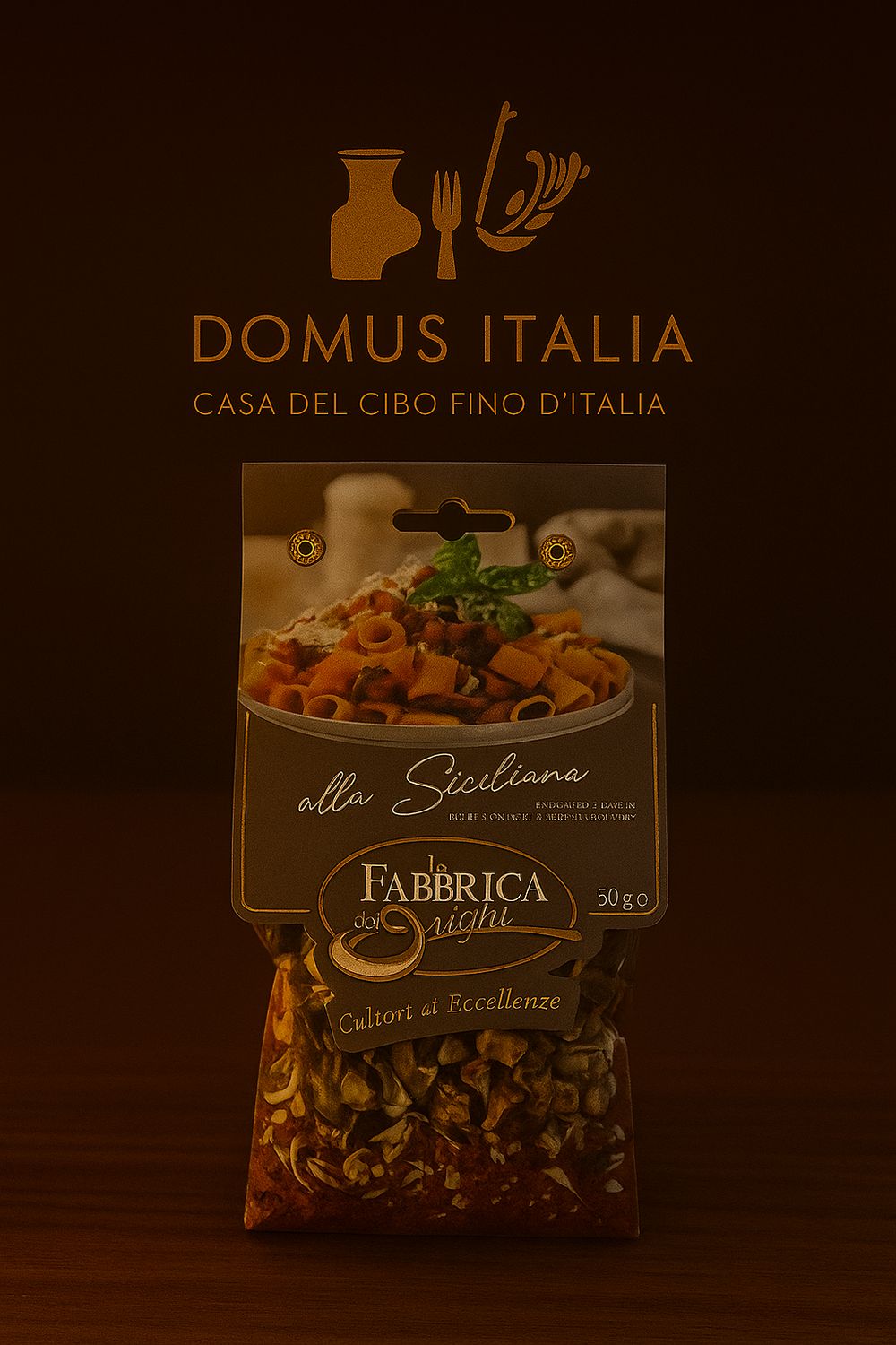 Sauce base and seasoning alla Siciliana for Pasta or Rice, La Fabbrica dei Sughi, 50g