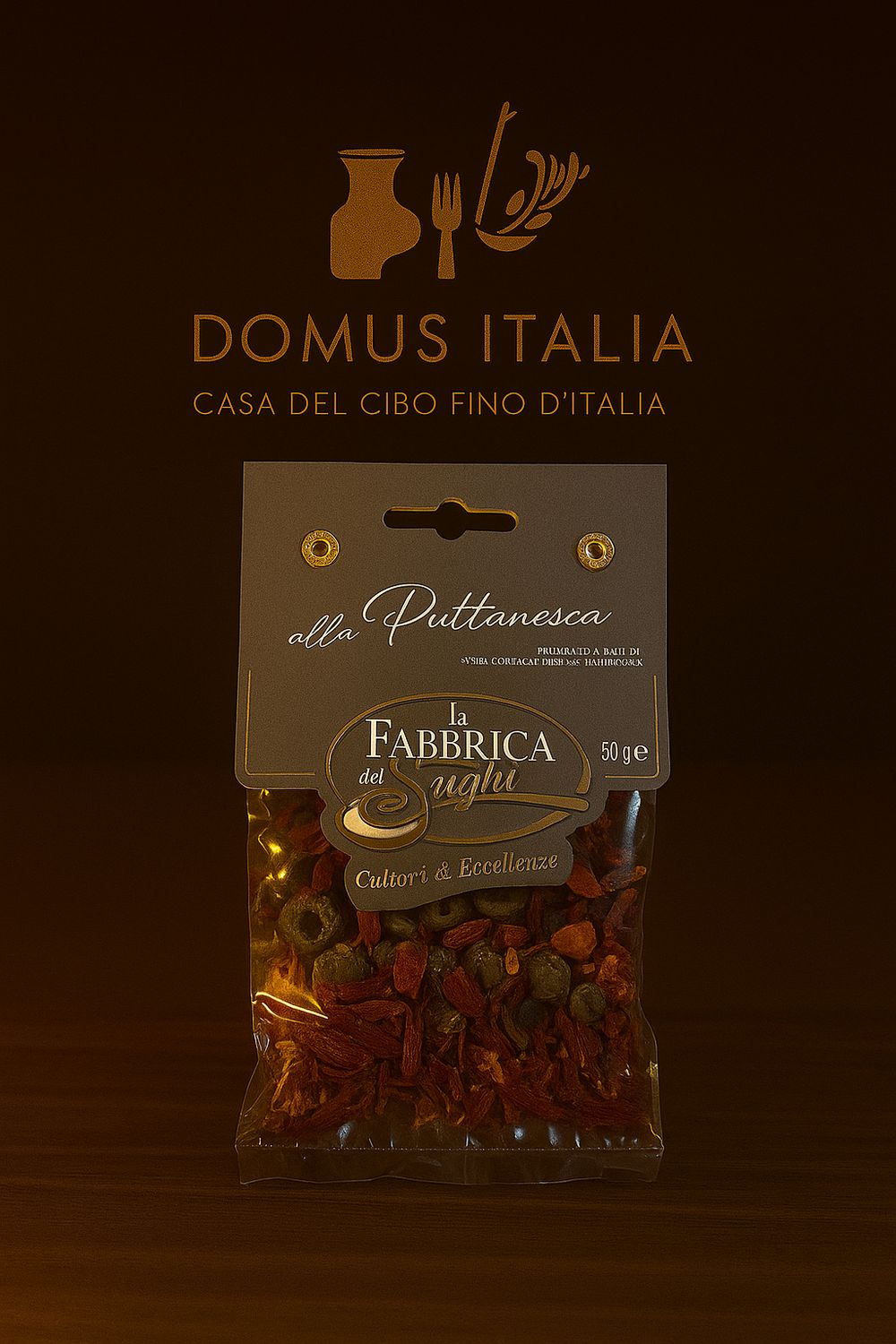 Sauce base and seasoning  alla Puttanesca La Fabbrica dei Sughi, 50g