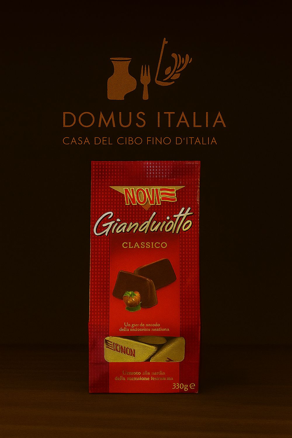 Gianduiotto Hazelnut Chocolate Novi 150g