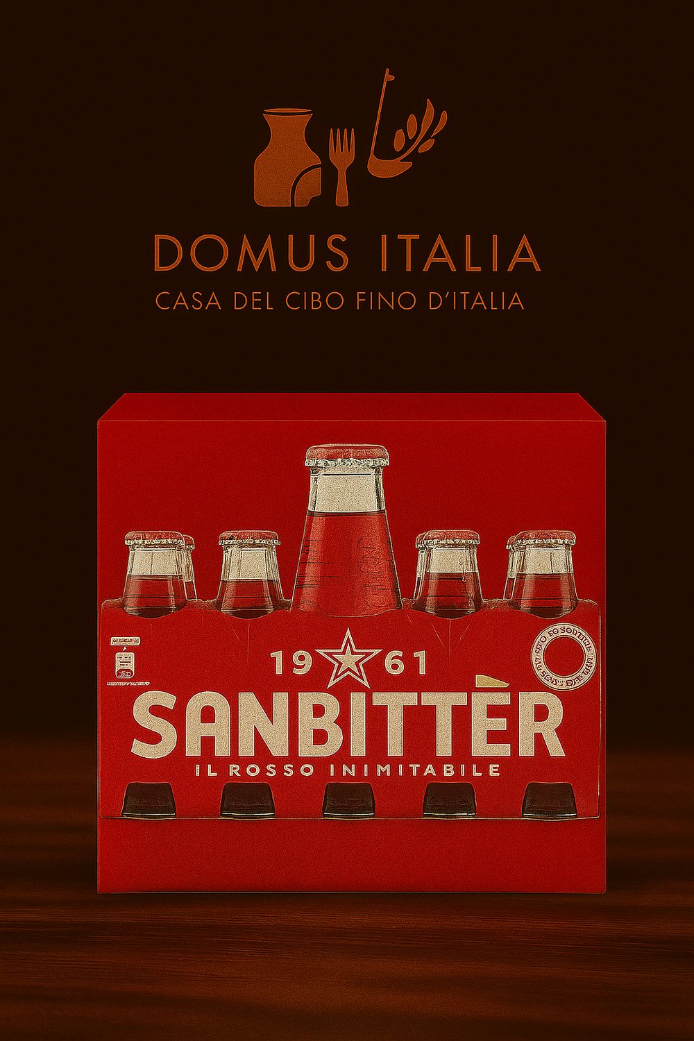 Sanbitter - Italian Non-Alcoholic Aperetivo 10 x 100ml