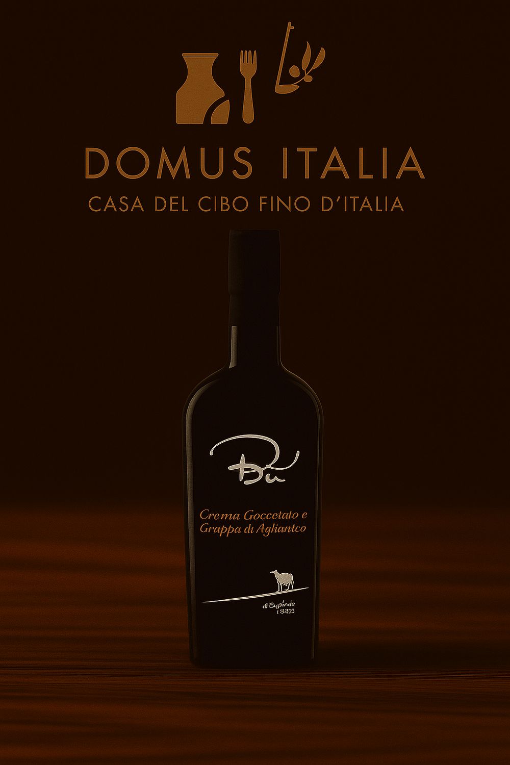 Chocolate Grappa Cream 100% Buffalo 50cl