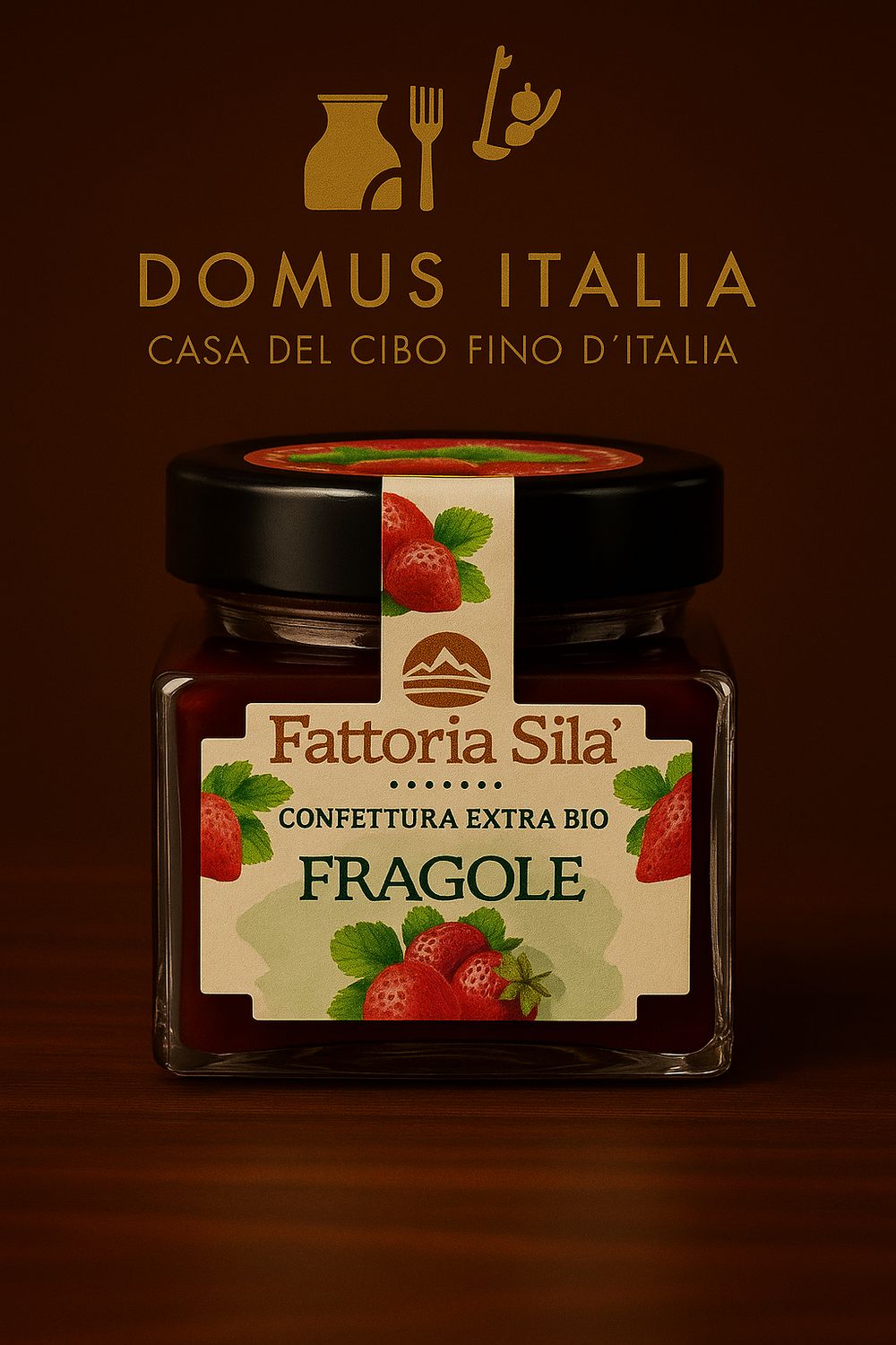 Organic Strawberry Jam 220g