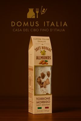 Torrone nougat with almonds 100 gr Borgo dei medici
