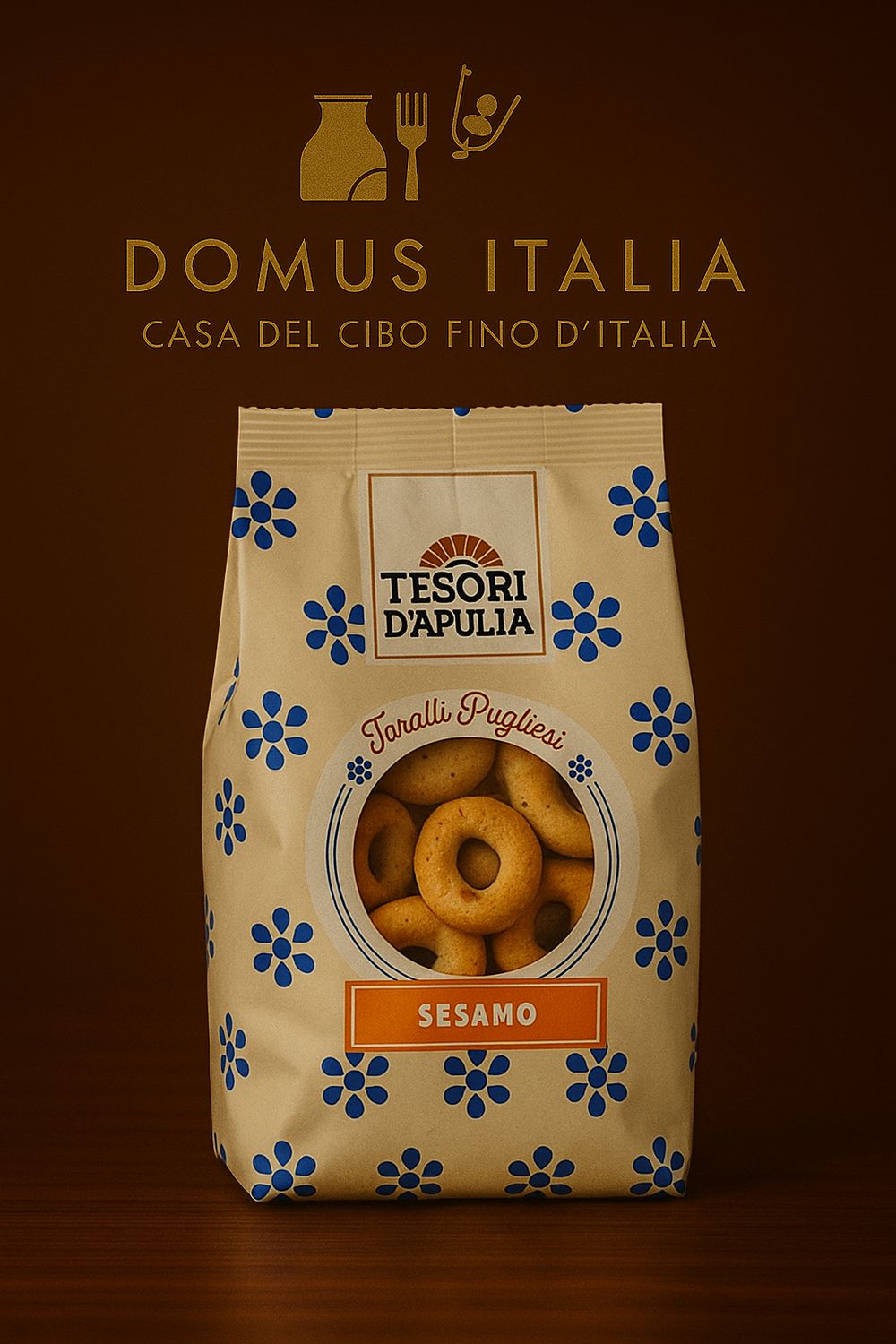 Taralli with Sesame 400 gr