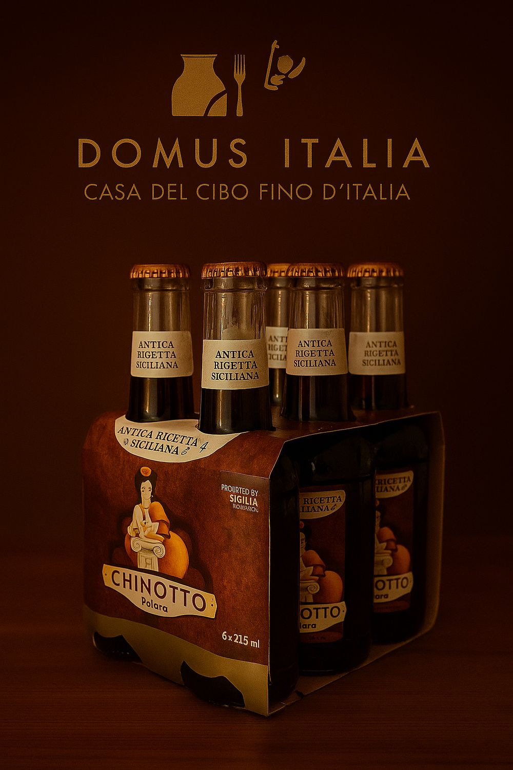 Six-Pack Chinotto Soda 33cl