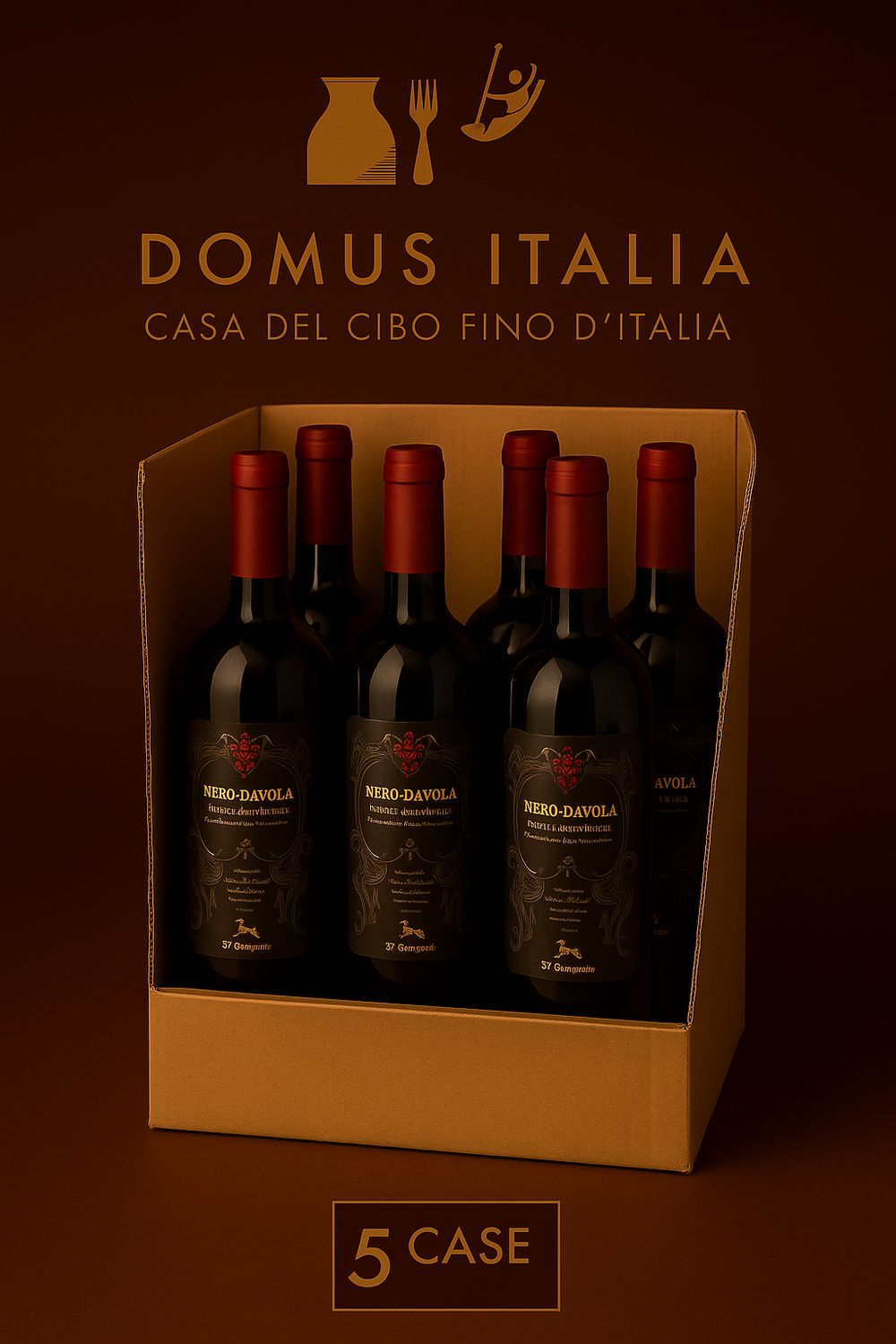Nero D’Avola CASE - 6 Bottles x 75cl