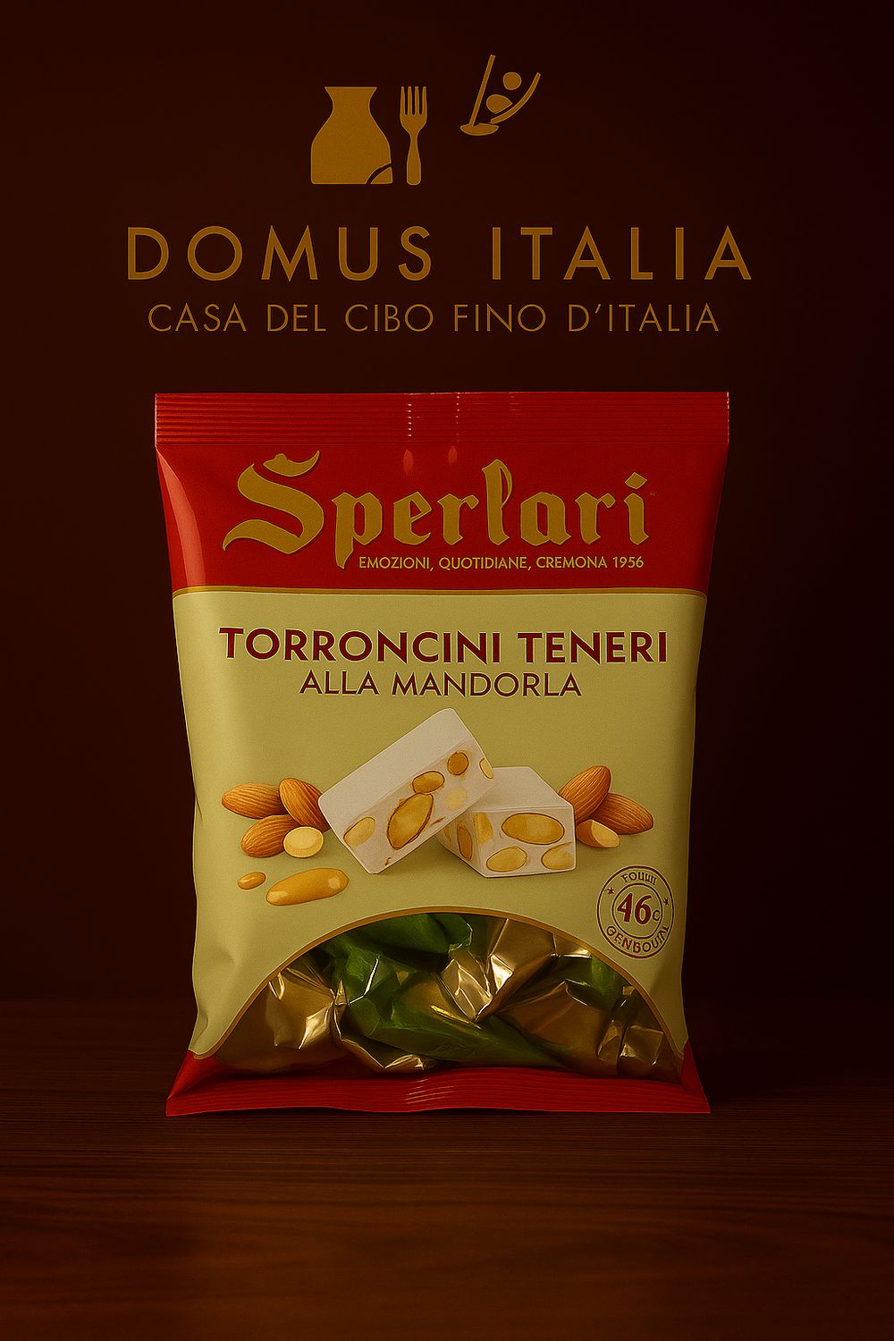 Sperlari Torroncini Teneri alla Mandorla-Soft Almond Nougat Sperlari Torroncini Teneri alla Mandorla-Soft Almond Nougat