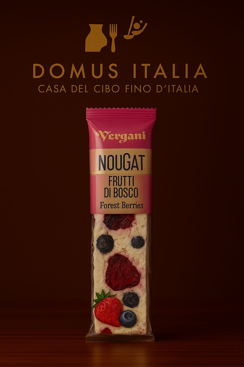 Vergani Nougat Frutti Di Bosco- Forrest Berries