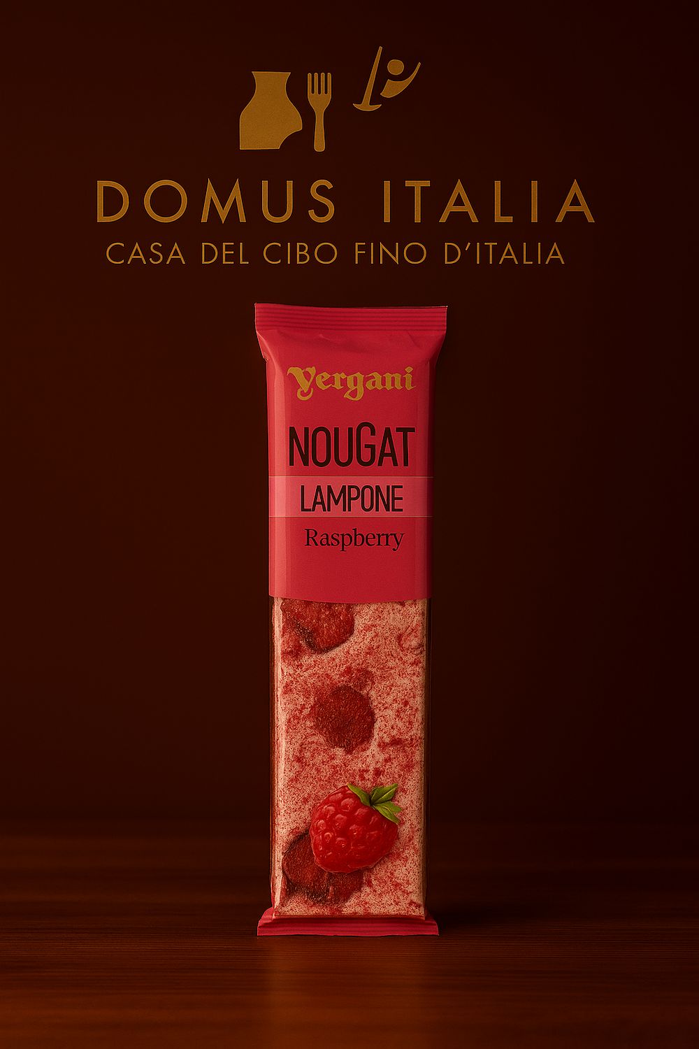 Vergani Nougat Lampone- Raspberry