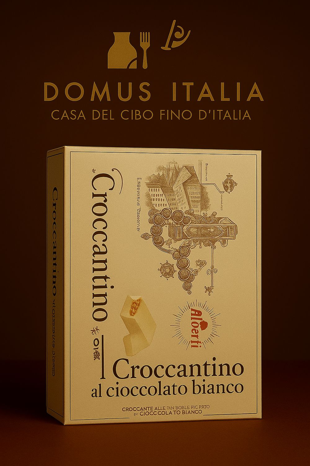 Croccantino Al Cioccolato Bianco