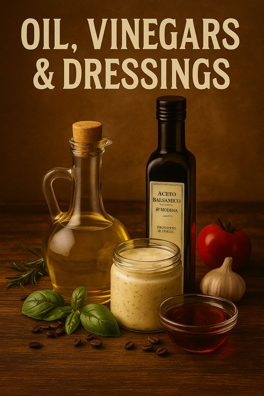 OIL,VINEGARS & DRESSING