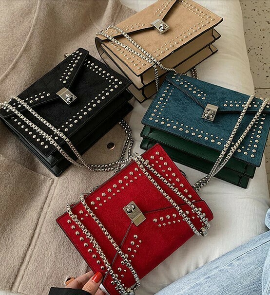 Vintage Leather Cross-body Bags For Women
