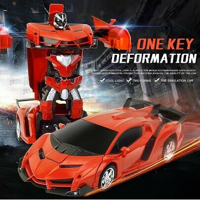 RC Car Transformation Robot