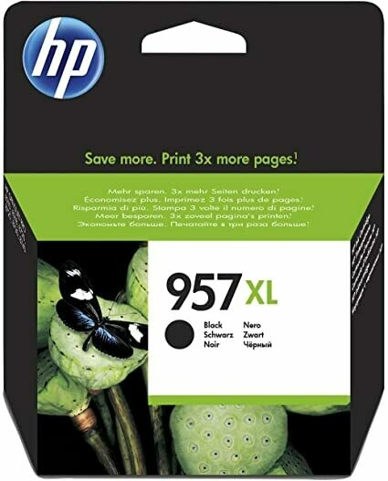 CARTUCHO ORIGINAL HP 957XL NEGRO