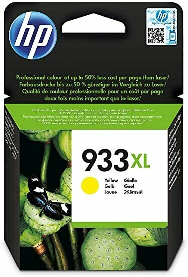CARTUCHO ORIGINAL HP 933XL AMARILLO