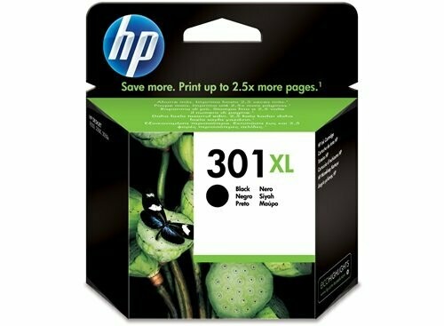 CARTUCHO ORIGINAL HP 301XL NEGRO