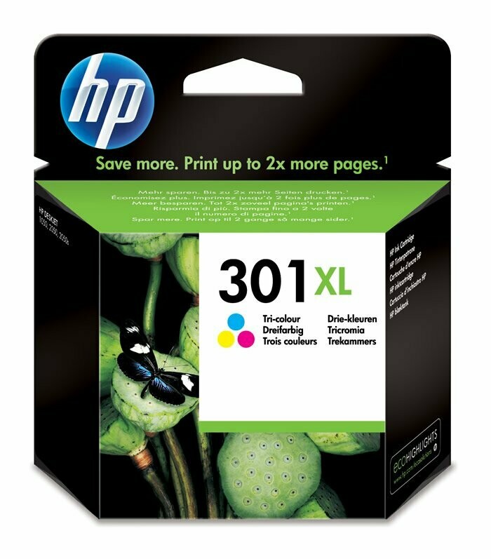CARTUCHO ORIGINAL HP 301XL COLOR