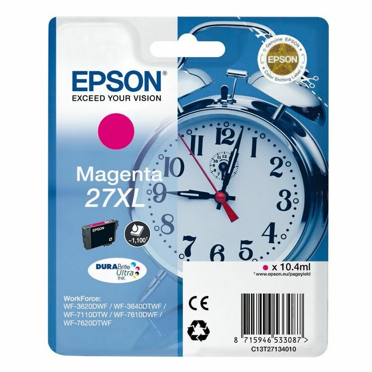 CARTUCHO ORIGINAL EPSON T2713XL MAGENTA