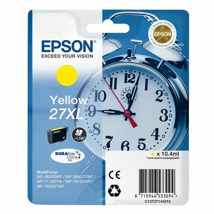 CARTUCHO ORIGINAL EPSON T2714XL AMARILLO
