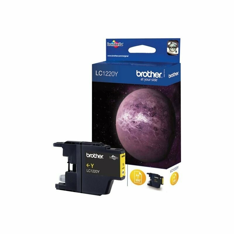 CARTUCHO ORIGINAL BROTHER LC1220 AMARILLO