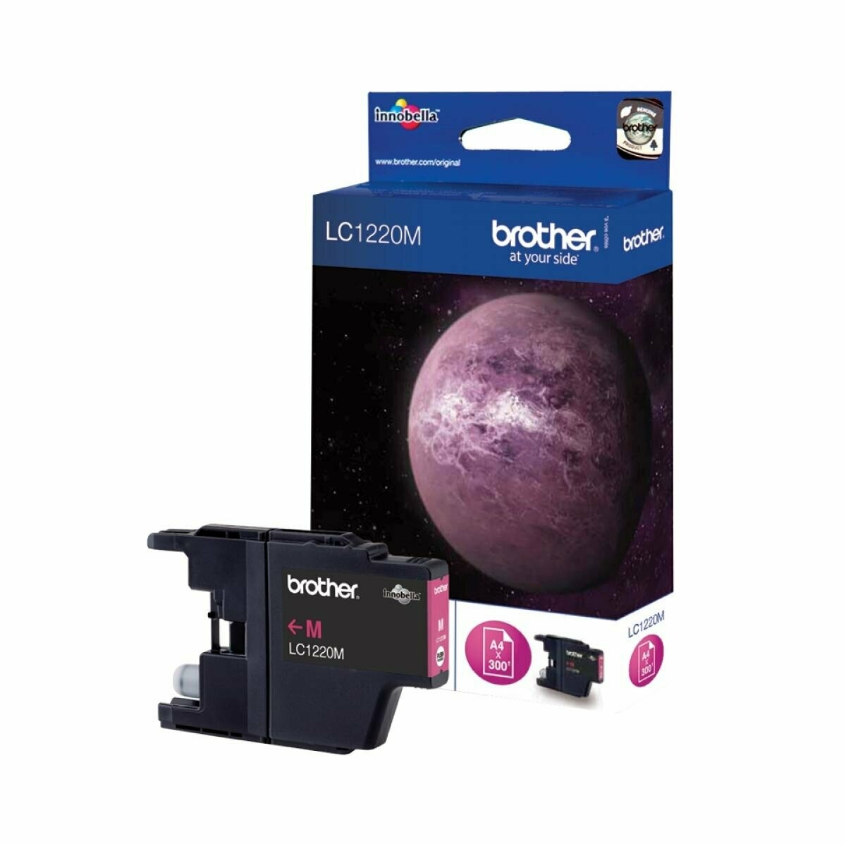 CARTUCHO ORIGINAL BROTHER LC1220 MAGENTA