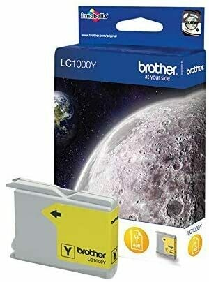 CARTUCHO ORIGINAL BROTHER LC1000 AMARILLO