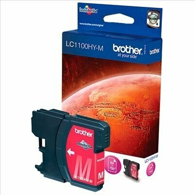 CARTUCHO ORIGINAL BROTHER LC1100 MAGENTA ALTA CAPACIDAD