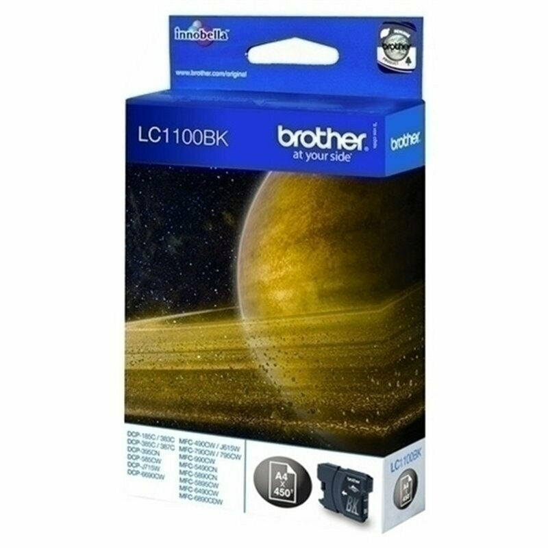 CARTUCHO ORIGINAL BROTHER LC1100 NEGRO