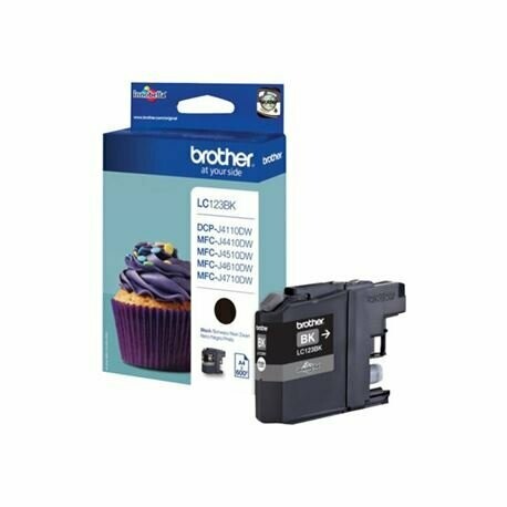 CARTUCHO ORIGINAL BROTHER LC123 NEGRO