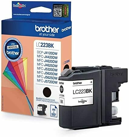 CARTUCHO ORIGINAL BROTHER LC223 NEGRO