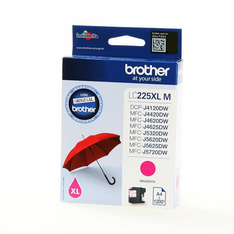 CARTUCHO ORIGINAL BROTHER LC225 MAGENTA